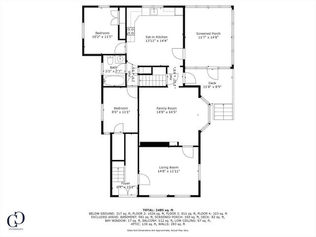 225 Pleasant St, Weymouth, MA 02190 - floor plan / room layout
