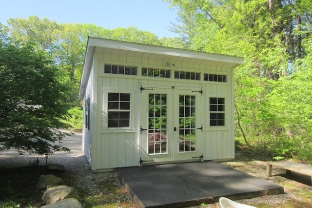 30 Bailey Rd, Oxford, MA 01540 - view of outdoor structure with french doors