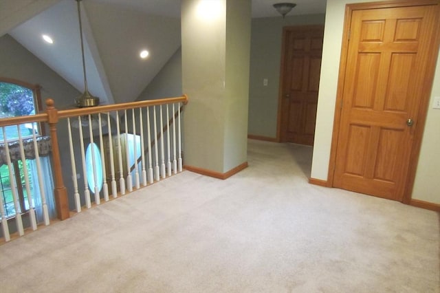 30 Bailey Rd, Oxford, MA 01540 - hall with carpet flooring, baseboards, and recessed lighting