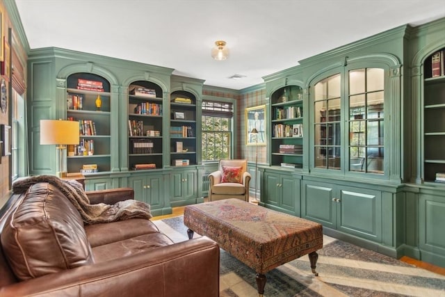 114 Chestnut St, North Reading, MA 01864 - sitting room with crown molding