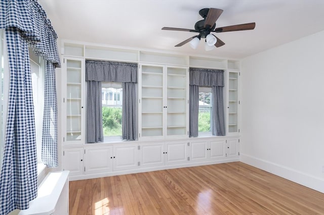 20 Blaine Ave, Worcester, MA 01603 - spare room featuring light wood finished floors and a ceiling fan