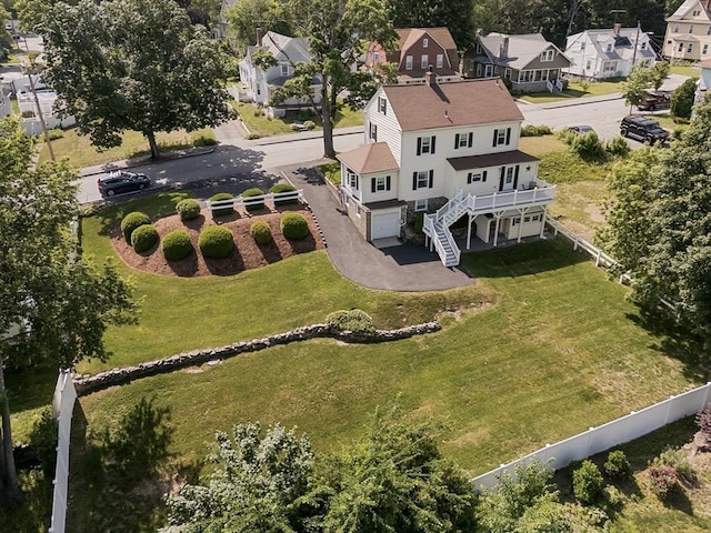 20 Blaine Ave, Worcester, MA 01603 - aerial perspective of suburban area