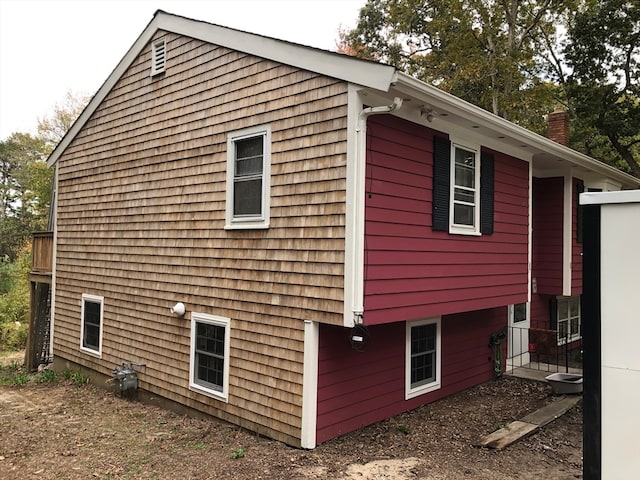 view of side of home