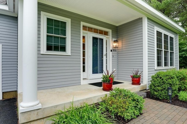 106 Willow Brook Dr Unit 106, Wayland, MA 01778 - view of exterior entry featuring a porch