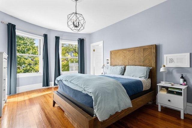30 Welles Ave Unit 2, Boston, MA 02124 - bedroom with hardwood / wood-style flooring and baseboards