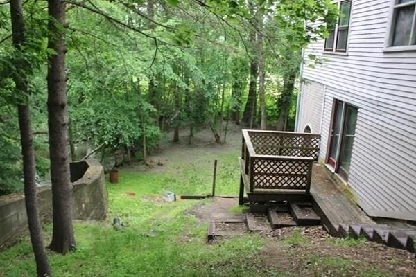 46 Colrain St, Greenfield, MA 01301 - view of yard featuring a deck