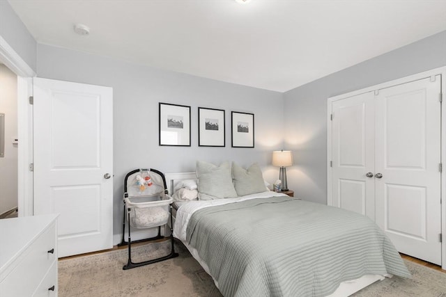 36-38 Priesing St, Boston, MA 02130 - bedroom featuring light wood finished floors and a closet