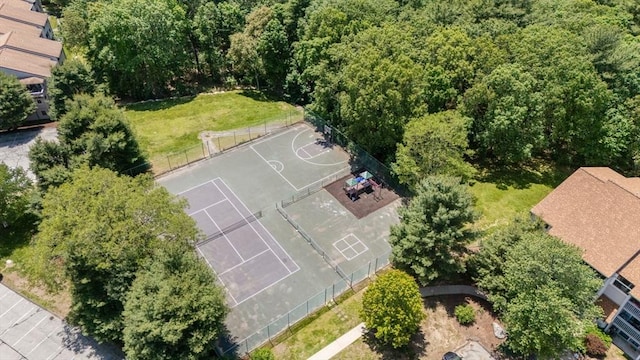2012 Franklin Crossing Rd Unit 2012, Franklin, MA 02038 - drone / aerial view