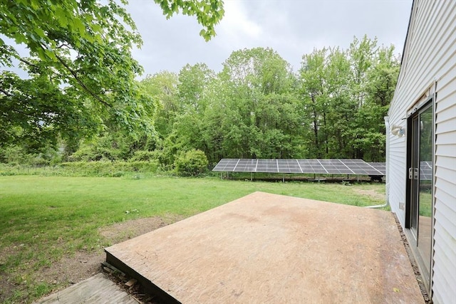 268 Wallace Hill Rd, Townsend, MA 01469 - view of green lawn featuring a patio