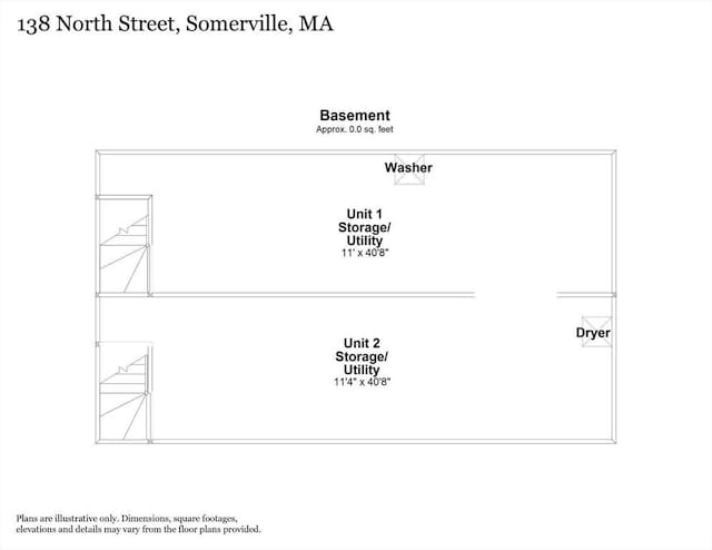 136-138 N St, Somerville, MA 02144 - floor plan