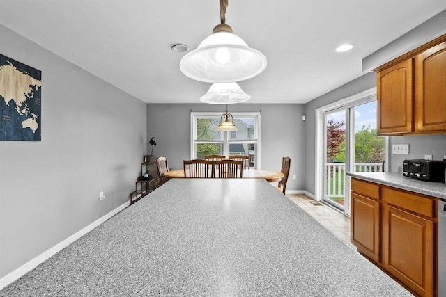 230 Plain, Taunton, MA 02780 - dining room with plenty of natural light and baseboards