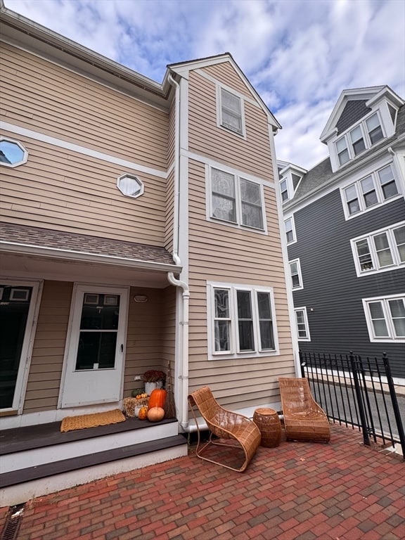 back of house featuring a patio area