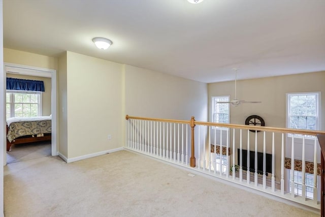 spare room featuring carpet flooring