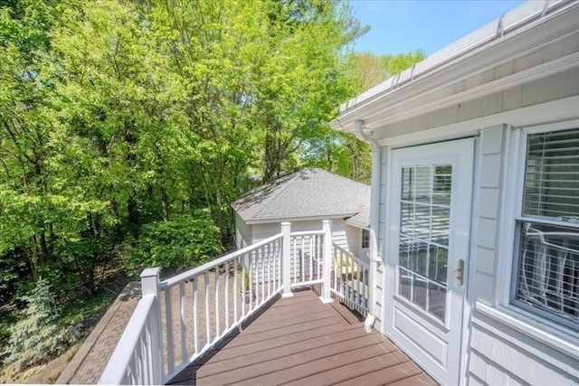 137 Naugler Ave, Marlborough, MA 01752 - view of wooden deck