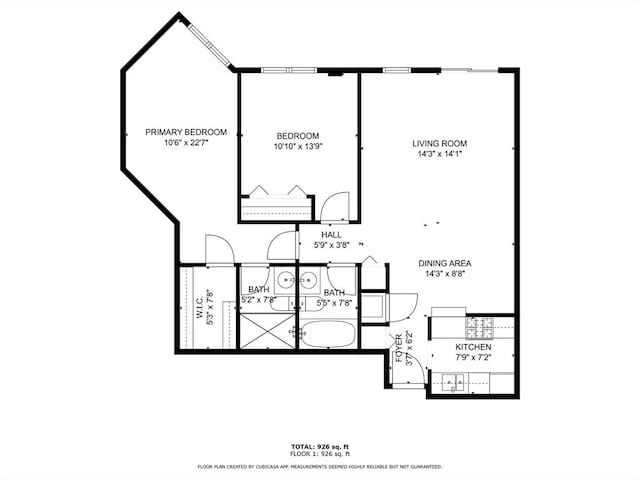 97 Anderer Ln Unit 105, Boston, MA 02132 - floor plan