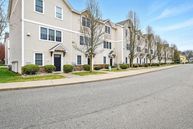 view of front of house featuring a residential view