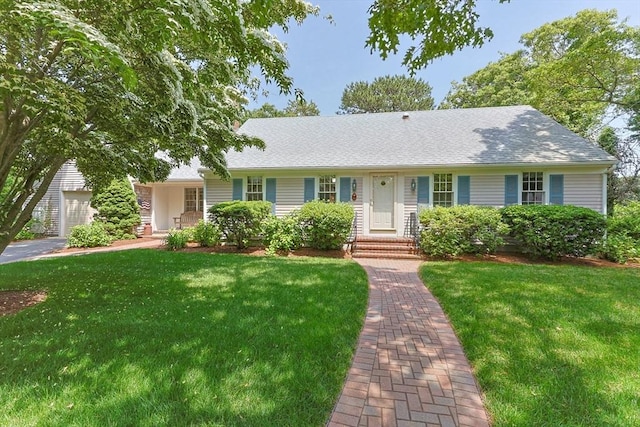 21 Gramps Way, Chatham, MA 02659 - ranch-style home featuring a front lawn