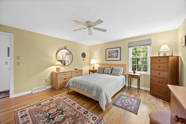 21 Gramps Way, Chatham, MA 02659 - bedroom featuring light wood finished floors and a ceiling fan