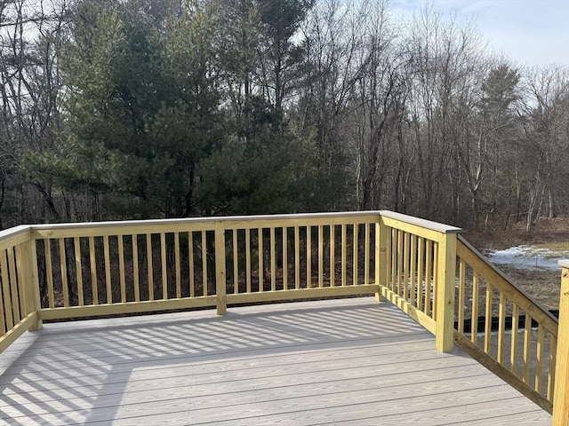 view of deck