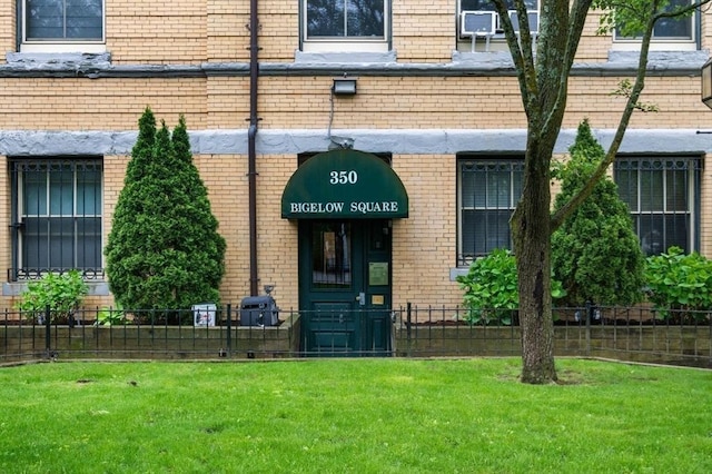 350 W 4th St Unit 103, Boston, MA 02127 - entrance to property with brick siding