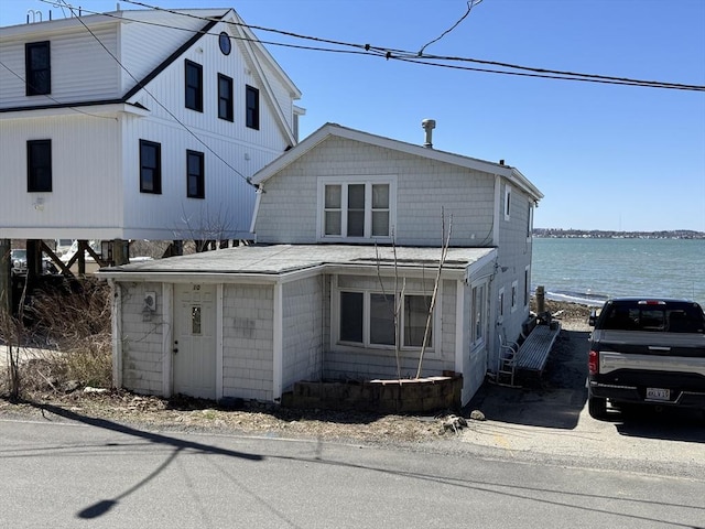 10 Nut Island Ave, Quincy, MA 02169 - view of front of property featuring a water view