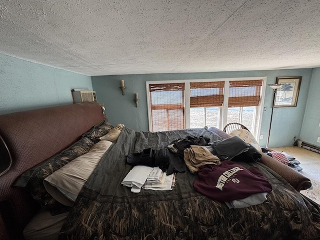 10 Nut Island Ave, Quincy, MA 02169 - carpeted bedroom featuring a textured ceiling