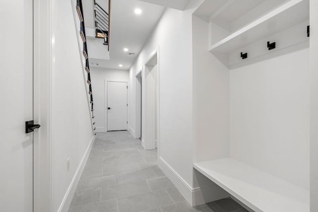 17 Prospect Hill Rd, Lexington, MA 02420 - mudroom with recessed lighting and baseboards