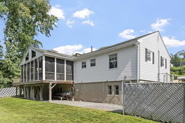 8 Janis Ter, Woburn, MA 01801 - back of property featuring a sunroom