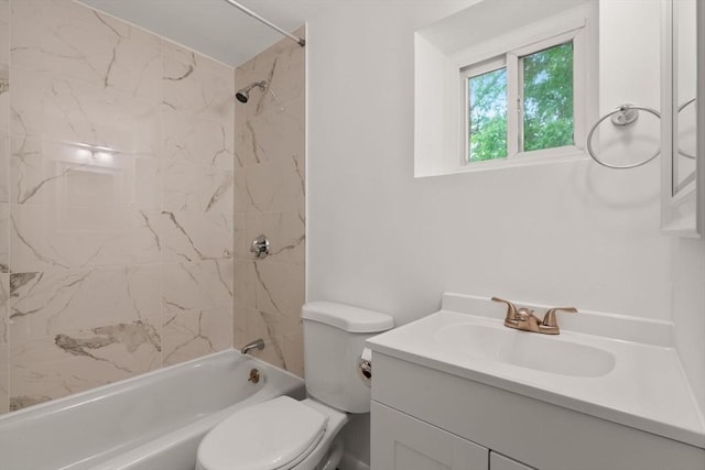 172 Bishop Dr Unit 172, Framingham, MA 01702 - bathroom featuring toilet, vanity, and  shower combination