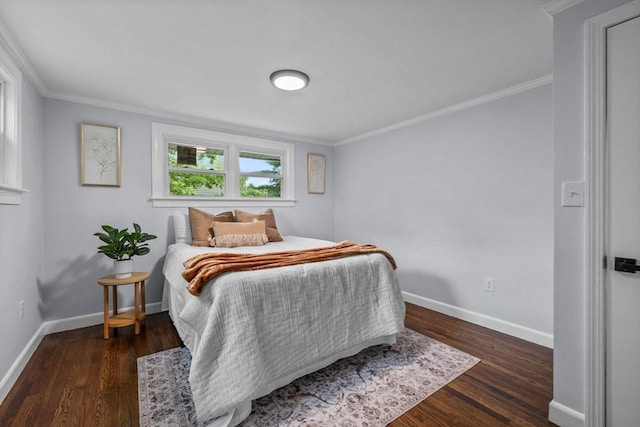 8 Piedmont St, Methuen, MA 01844 - bedroom with wood finished floors, baseboards, and ornamental molding