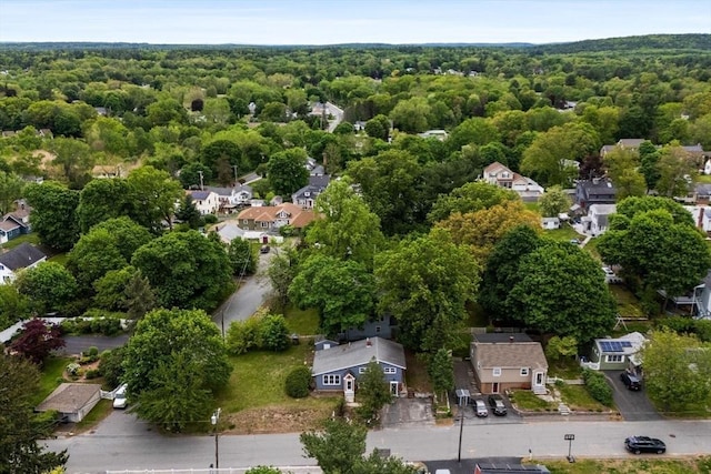 8 Piedmont St, Methuen, MA 01844 - aerial view of property's location featuring nearby suburban area and a forest