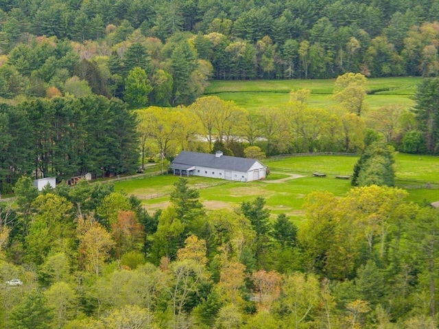38 Bullard St, Sherborn, MA 01770 - view of rural area with a heavily wooded area