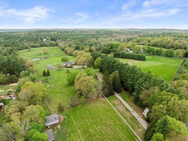 38 Bullard St, Sherborn, MA 01770 - view of property location featuring rural landscape and a forest
