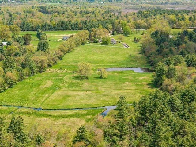 38 Bullard St, Sherborn, MA 01770 - overview of rural landscape with a large body of water
