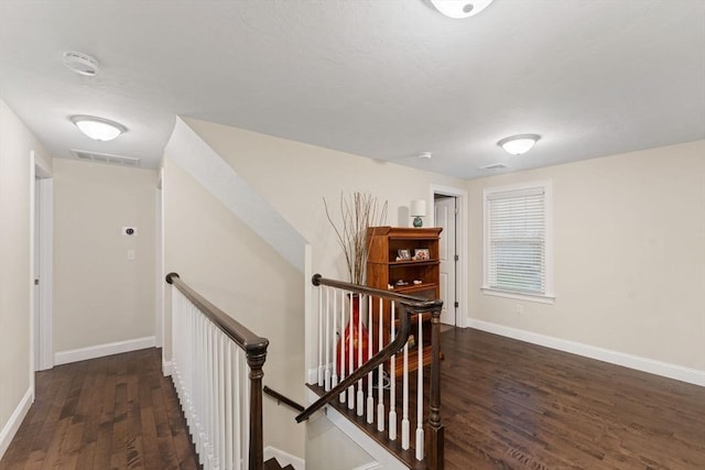11 Winslow Way, Swansea, MA 02777 - hall featuring an upstairs landing, wood finished floors, and baseboards