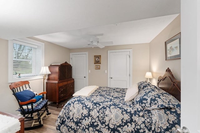 11 Winslow Way, Swansea, MA 02777 - bedroom featuring wood finished floors and a ceiling fan