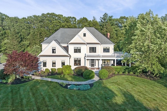 5 Carolina Way, Boxford, MA 01921 - view of front of house featuring a front yard and a porch