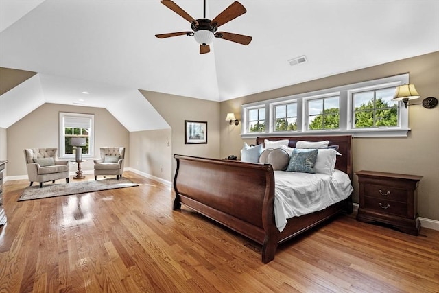 5 Carolina Way, Boxford, MA 01921 - bedroom featuring lofted ceiling and light wood-style flooring