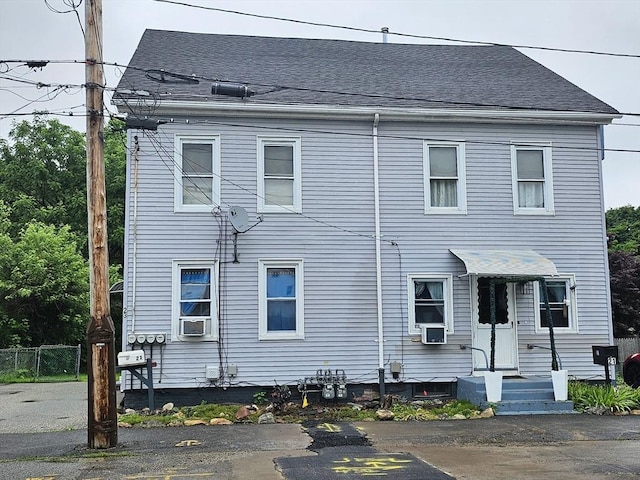 21 High St, South Hadley, MA 01075 - back of house featuring cooling unit