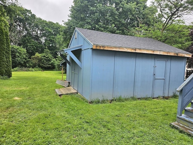 21 High St, South Hadley, MA 01075 - view of shed