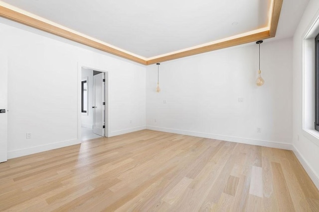 1597 Centre St Unit A, Newton, MA 02461 - unfurnished room with light wood-style floors and baseboards