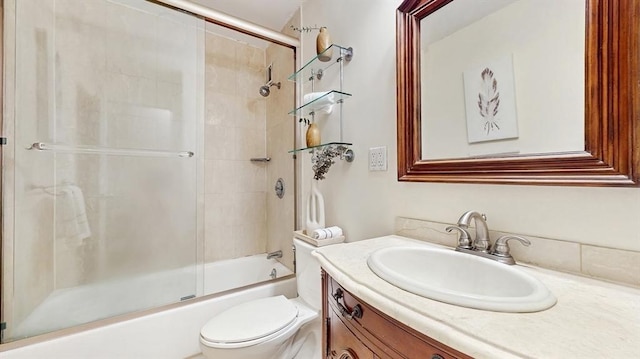 99 Pond Ave Unit 326, Brookline, MA 02445 - full bath with toilet, vanity, and combined bath / shower with glass door