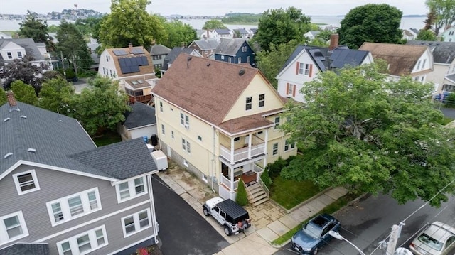 200 Woodside Ave, Winthrop, MA 02152 - aerial perspective of suburban area