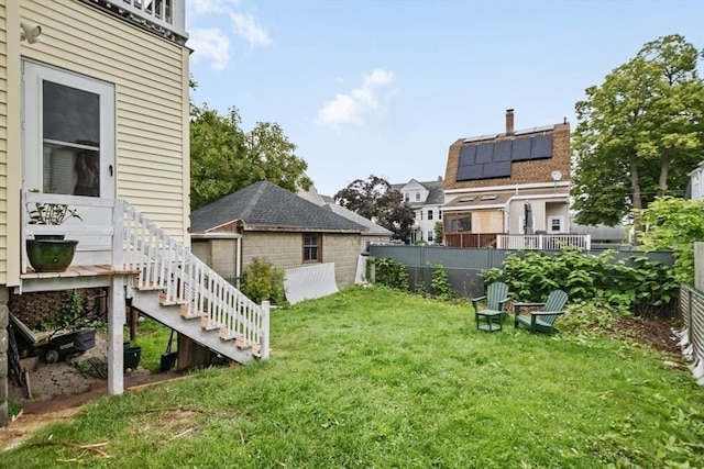200 Woodside Ave, Winthrop, MA 02152 - view of yard with stairs