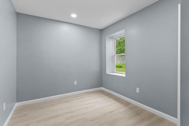 67 Elliott Ave, Dracut, MA 01826 - empty room with light wood-style flooring and recessed lighting