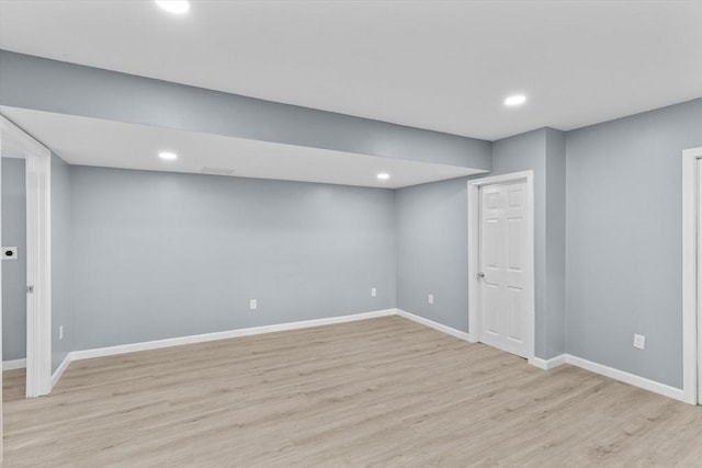 67 Elliott Ave, Dracut, MA 01826 - finished below grade area with wood finished floors and recessed lighting