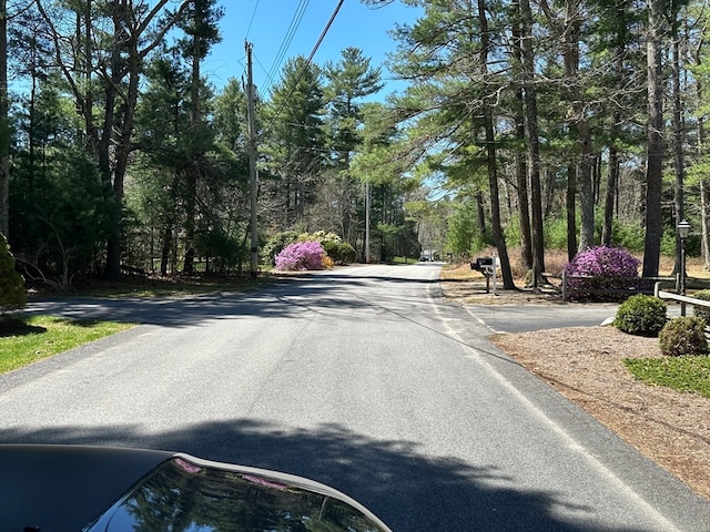 view of road