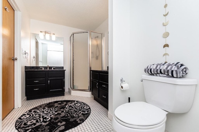 154 Lynnway Unit 511, Lynn, MA 01902 - full bathroom with vanity, a stall shower, and tile patterned floors