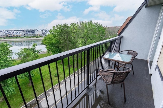154 Lynnway Unit 511, Lynn, MA 01902 - balcony featuring a water view