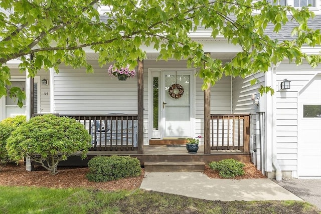 108 Green Briar Rd Unit 108, Fitchburg, MA 01420 - doorway to property featuring covered porch